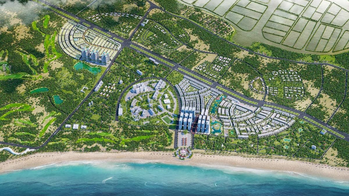 Nhơn Hội New City mang đến tiềm năng sinh lời vô hạn tại thành phố cảng biển Quy Nhơn. (Ảnh: Danh Khôi).